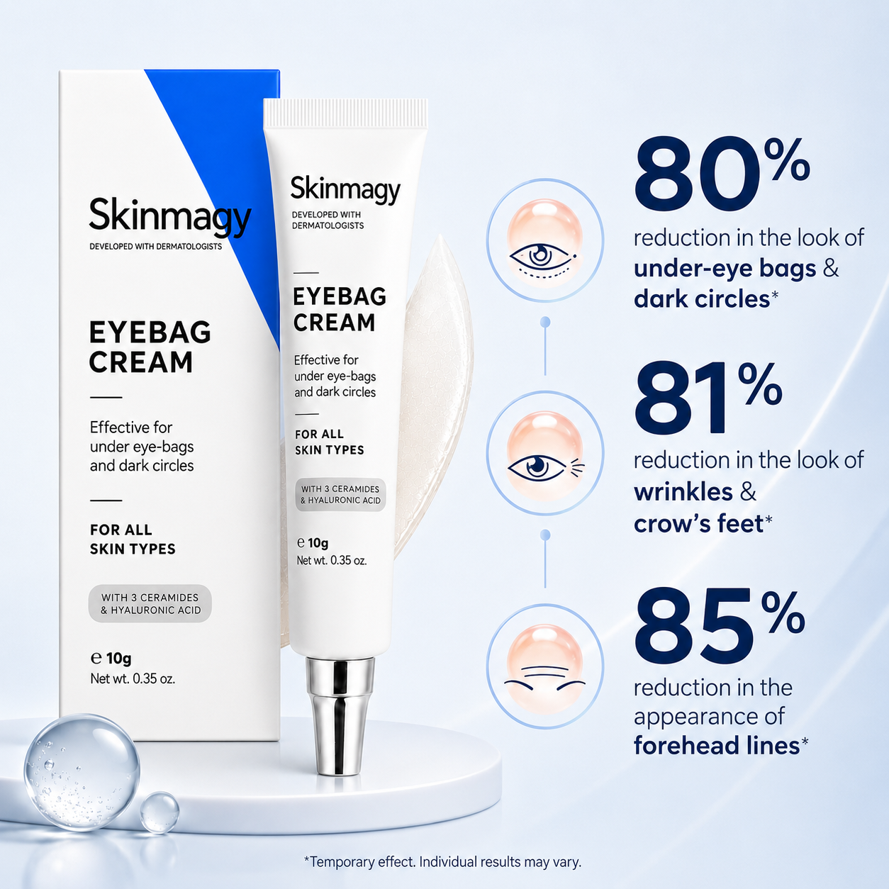 🔥SKINMAGY™ Instant Face Temporary Tightener – Instant visible results in 30 seconds